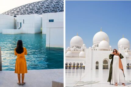 De Dubaï: excursion d'une journée à Abu Dhabi avec la grande mosquée et le musée du Louvre